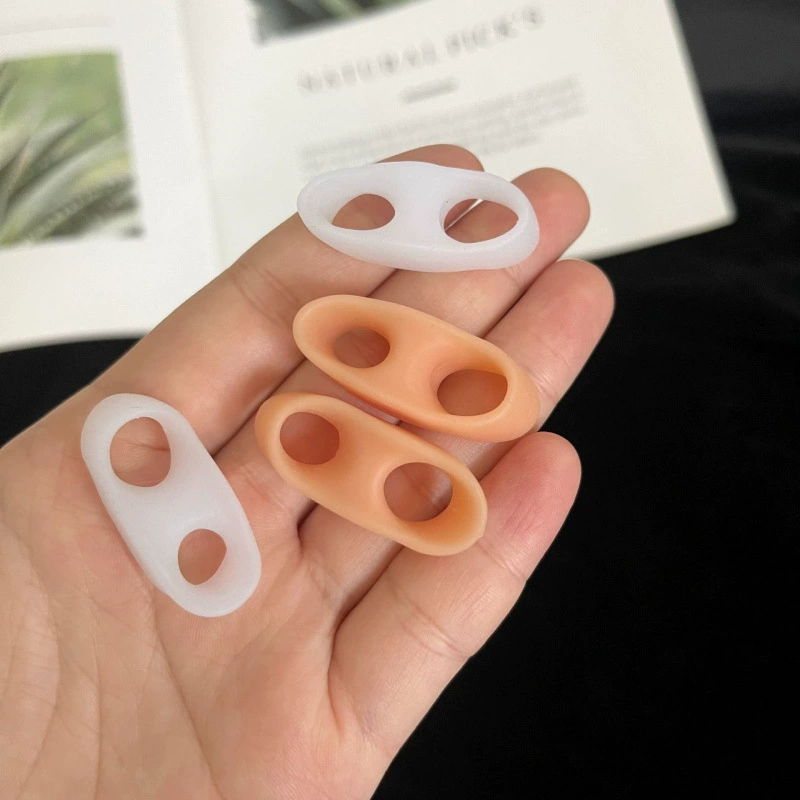 Малый восьмерчатый большой палец выворачивает ортодонтический силиконовый отрыв пальца с двойным кольцом