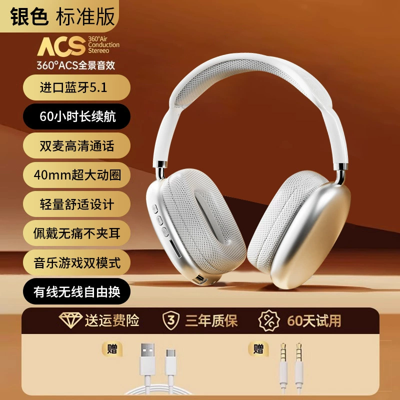 Huaqiangbei Hi-Fi новые накладные Bluetooth наушники совместимы с Apple/Food 15 беспроводное шумоподавление 1 длительная батарея