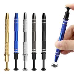 便携珠宝抓取器工具笔式铝合金电子元件芯片起拔器小零件维修夹子