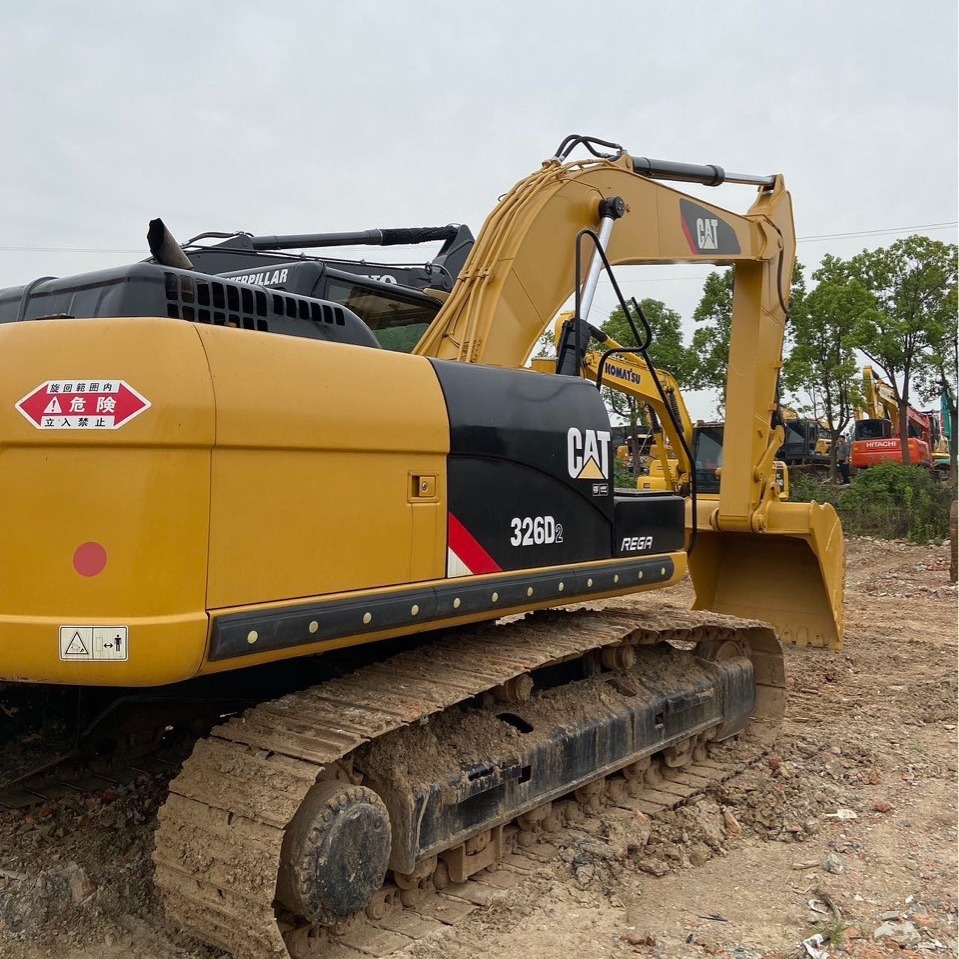 Exportación de línea logística de segunda mano 320D Carter 326 excavadora 305 330 300 gran excavadora