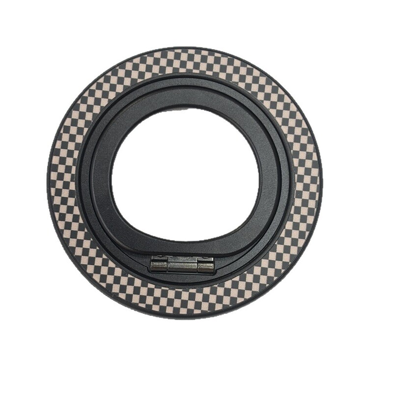 CX-2 ソリッドカラーチェック柄磁気 360 回転携帯電話ホルダー magsafe 折りたたみ金属デスクトップレイジーホルダー|undefined