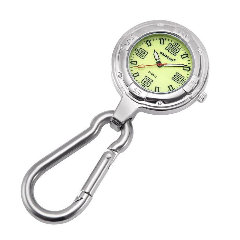 Universal travel keychain outside climbing, retro pocket watch, wholesale