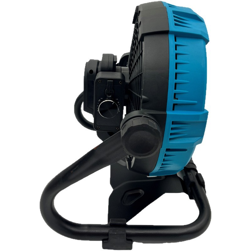 En stock grado industrial 12 pulgadas de litio ventilador eléctrico super fuerte viento interior al aire libre mutian interfaz camping ventilador