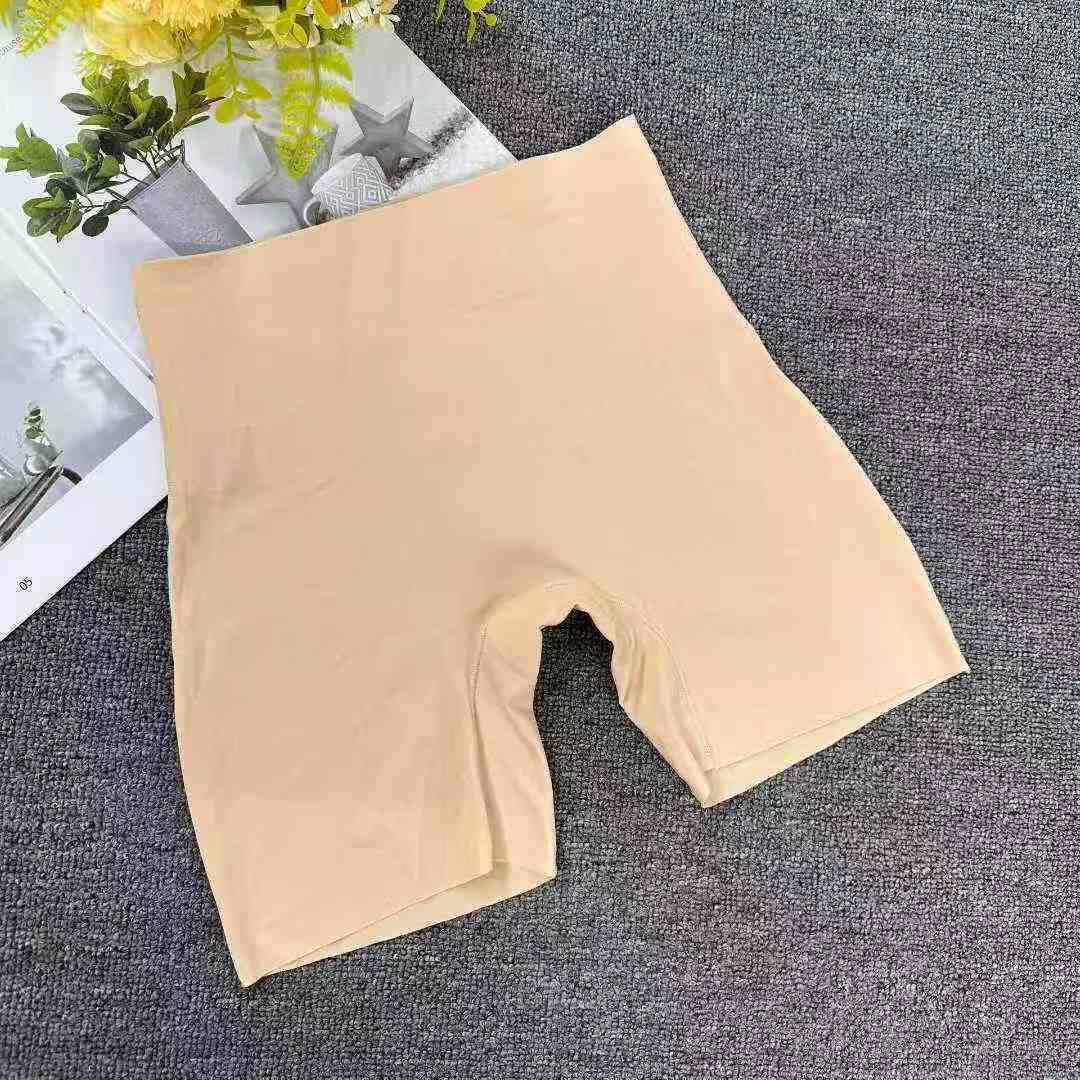 9002 # pantalones de seguridad de color sólido para mujeres pantalones de seguro de verano de una pieza de hielo sin marcas para elevar la cadera leggings de seguridad