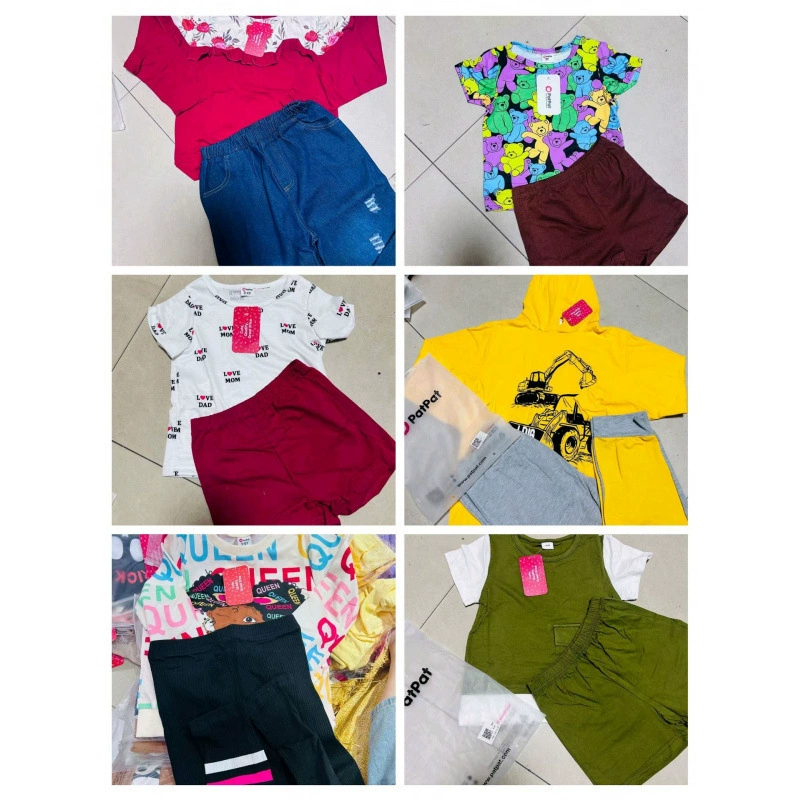 Patpat детские костюмы экспортные бренды Patpat Sets модные наборы фабрики оптом из первых рук