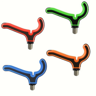 Eight-Shaped Bracket Head Sea Rod Bracket Rod European-Style Fishing Bracket Head Nylon Tpr Material Fishing Rod Bracket Rod Accessories