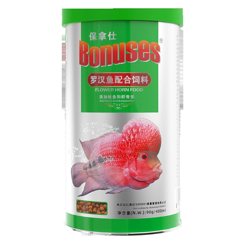 Кровь рыб Bonashi Rohan Попугай Корм для рыб увеличивает цвет и покраснение