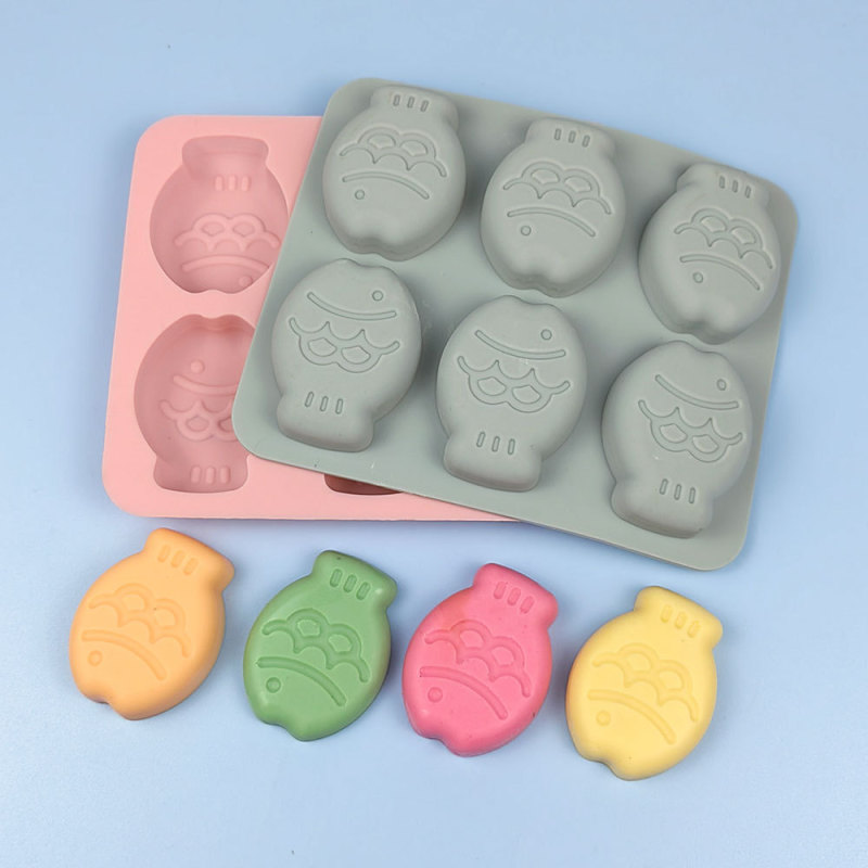 9連異なる草花形食品級シリコン型チョコレートキャンディーゼリー凉粉金型DIY手作り石けん型|undefined
