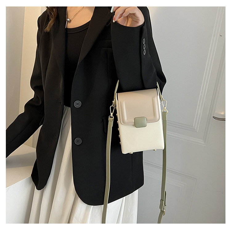 Borsa a tracolla donna quadrata alla moda elegante e versatile_voghion.com