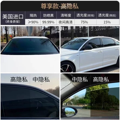 Front Windshield, Sunscreen, Heat Insulation | Automotive Film - full-car-package-including-construction-exclusive-model-high-privacy-full-car-package