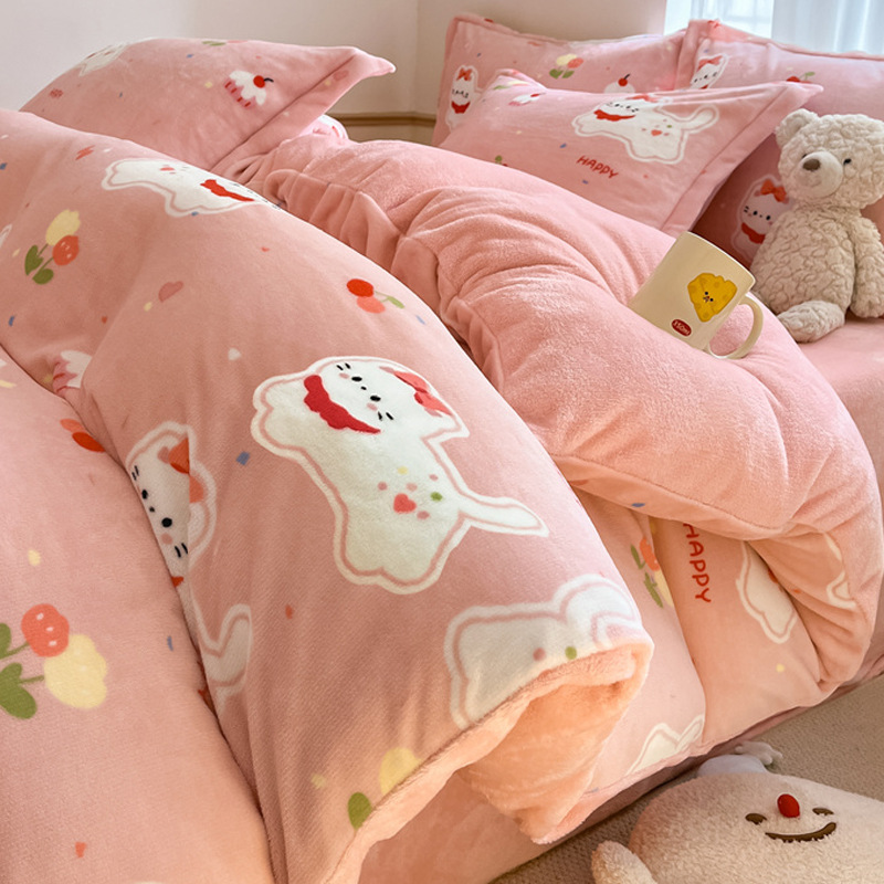 달콤한 고양이 [걸쭉한 우유 벨벳/피부 친화적이고 따뜻함]