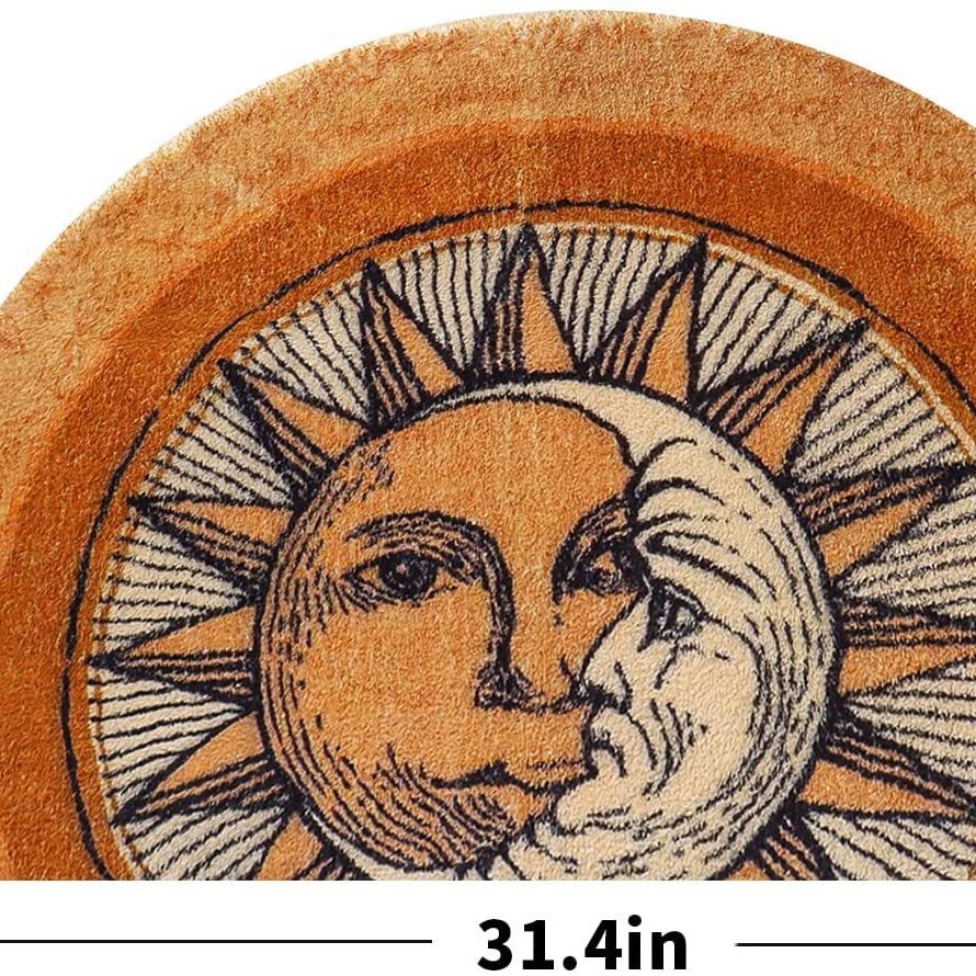 Amazon simple semicírculo entrada hogar Cachemira alfombra puerta antideslizante alfombra sala de estar al por mayor