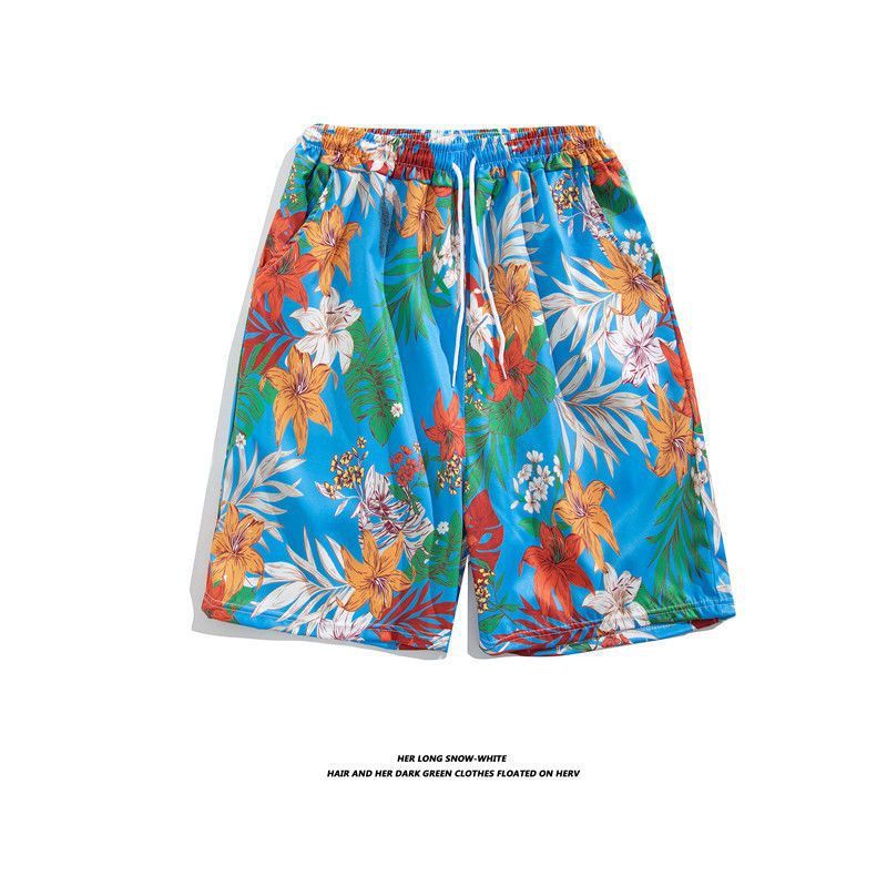 Hombres Letra Floral Ditsy Tropical Vacaciones Ajuste Regular Pantalones De Hombre display picture 10