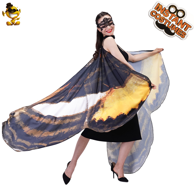 Mariposa capa de las mujeres de fotografía para adultos estilo de impresión digital capa ropa Cosplay ropa image 16