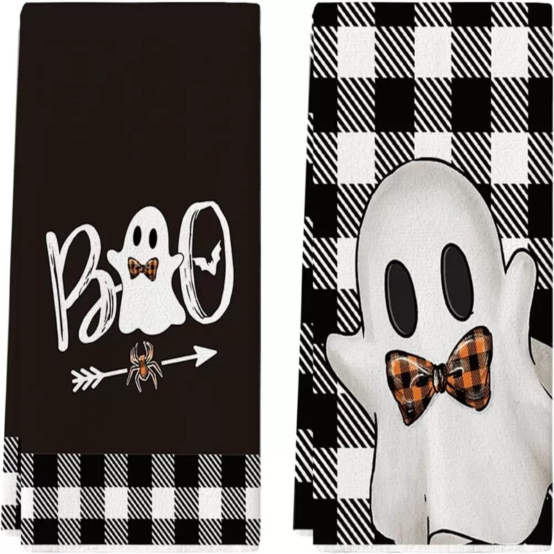 Amazon Best-Selling Halloween Series Microfiber Towels Cross-Border Printed Home Kitchen Towels Factory Direct Sales Amazon Best-Selling Halloween Series Microfiber Towels Cross-Border Printed Home Kitchen Towels Factory Direct Sales