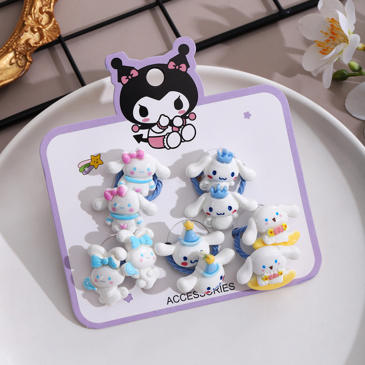 5 pares de perros Moon Yugui