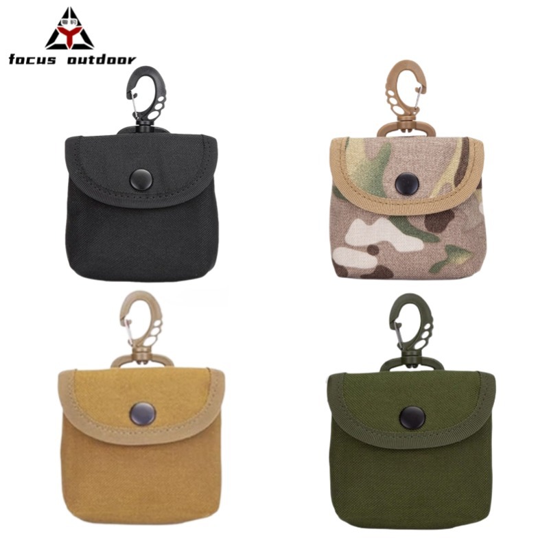 Monedero deportivo y de ocio Paquete de accesorios para auriculares portátiles multifunción MOLLE montado llave Táctica bolsa colgante al por mayor