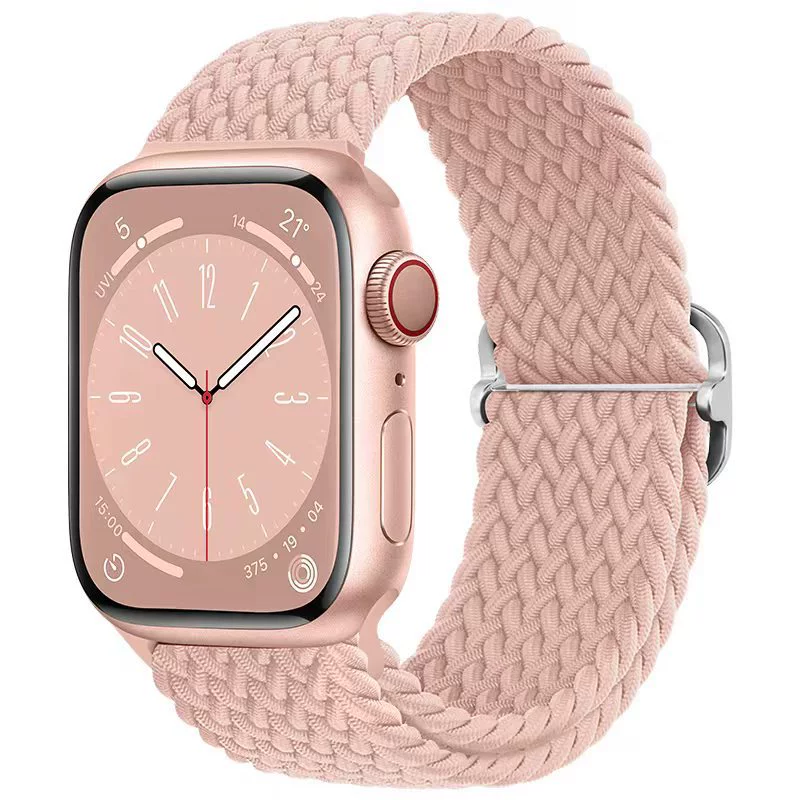 Смарт-ремешок Apple Watch подходит для Apple iWatch поколения 67891011 регулируемый нейлоновый переплетенный ремешок новый стиль