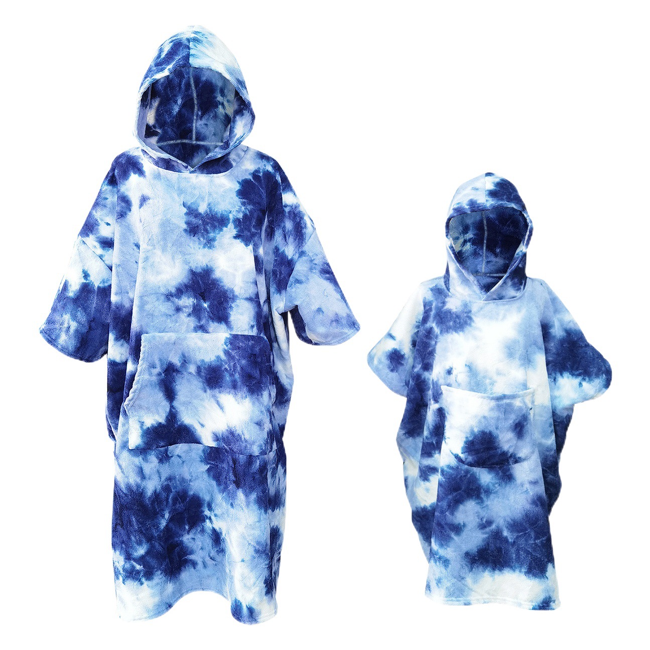 Microfibra de secado rápido manto Terry cambio Albornoz Playa surf natación cálido adulto playa manto Toalla de baño