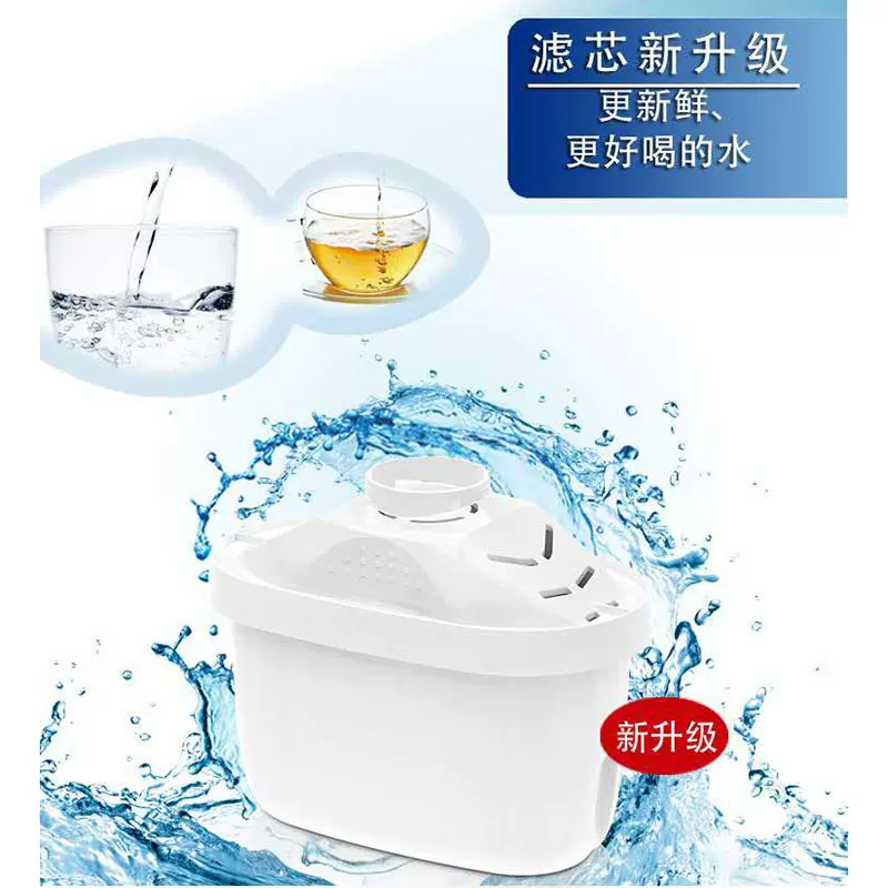 厂家供应净水壶滤芯家用厨房活性炭过滤芯净水器滤芯滤水壶滤芯