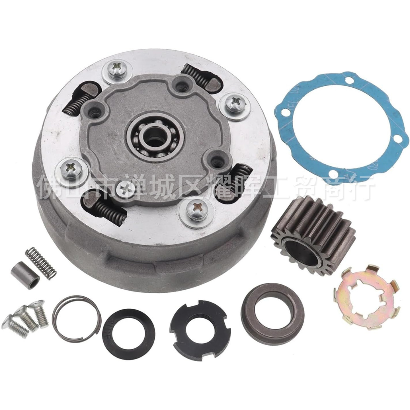Zongshen Lifan Curved Beam Beach Motorcycle Dy100 Manual Semi-Automatic Clutch Assembly 17/18t 125Cc