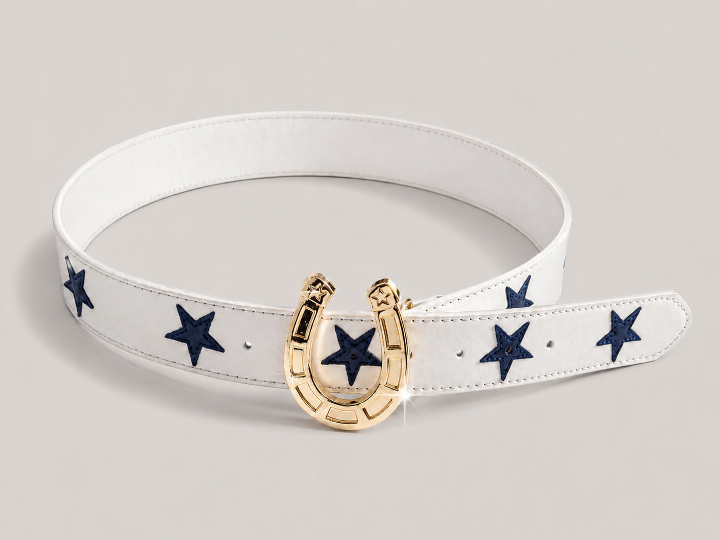 Gold buckle / 110cm