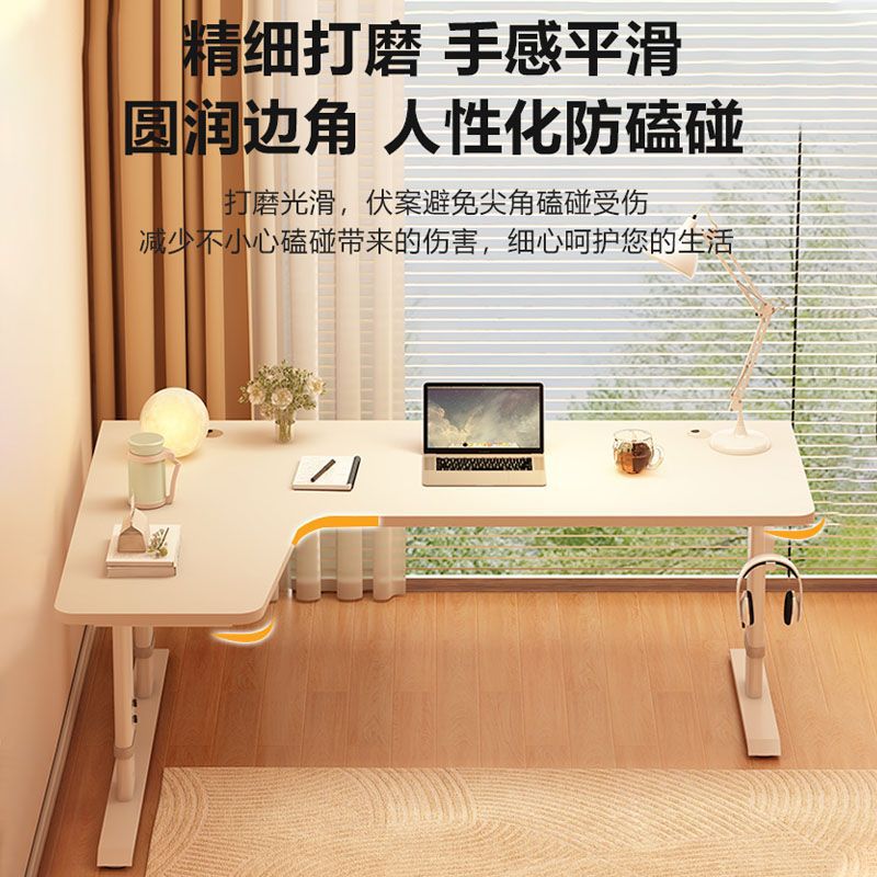 Home living room lifting desk bookshelf integrated office writing…