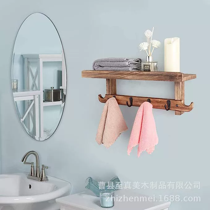 Вешалка настенная вешалка с крючком настенный крючок с крючком настенная вешалка в стиле кантри деревянная стеллаж для хранения