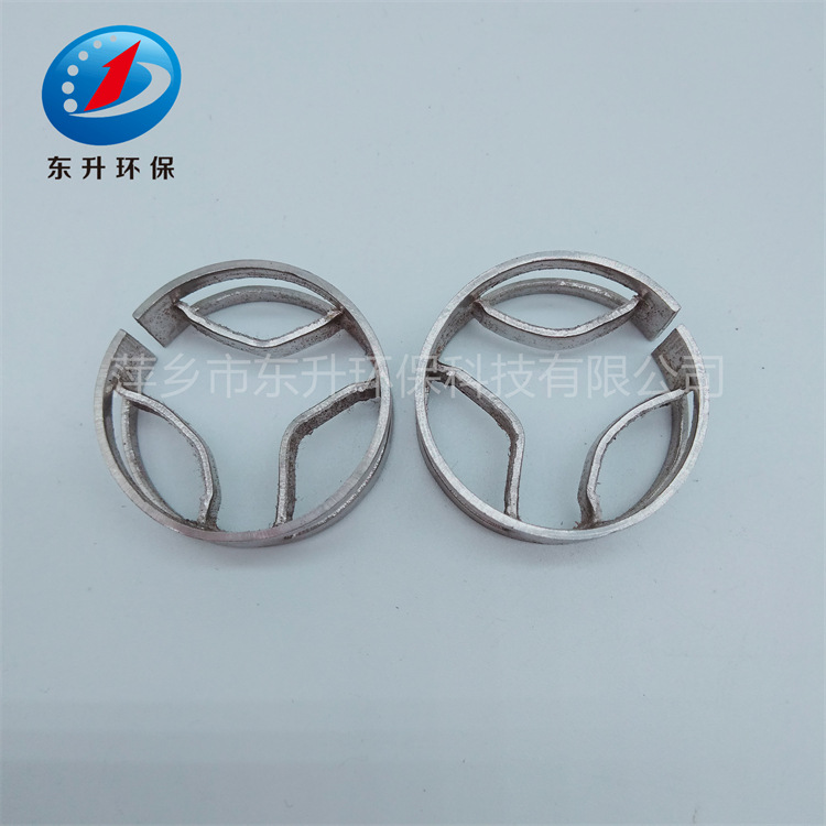 不锈钢304/304L金属扁环QH-3型扁环萃取气液传质用填料厂家批发