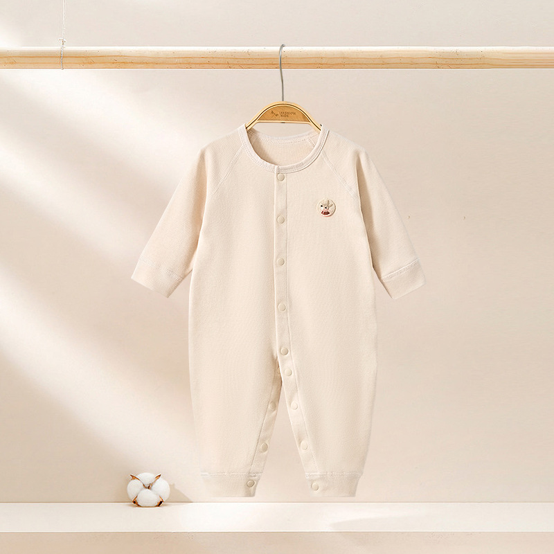 Primavera, otoño, invierno, camiseta de bebé, pijamas de primer año para hombres y mujeres, ropa caliente de otoño para niños pequeños, ropa de bebé