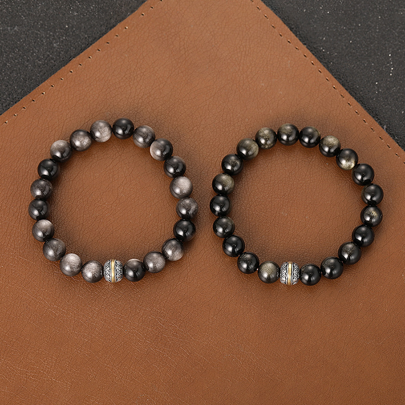 Universal bead bracelet natural stone