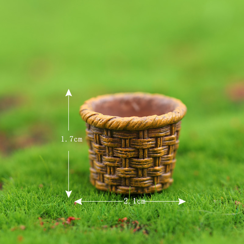 Cesta de bambú pequeña nº 2 / Paraíso de conejo
