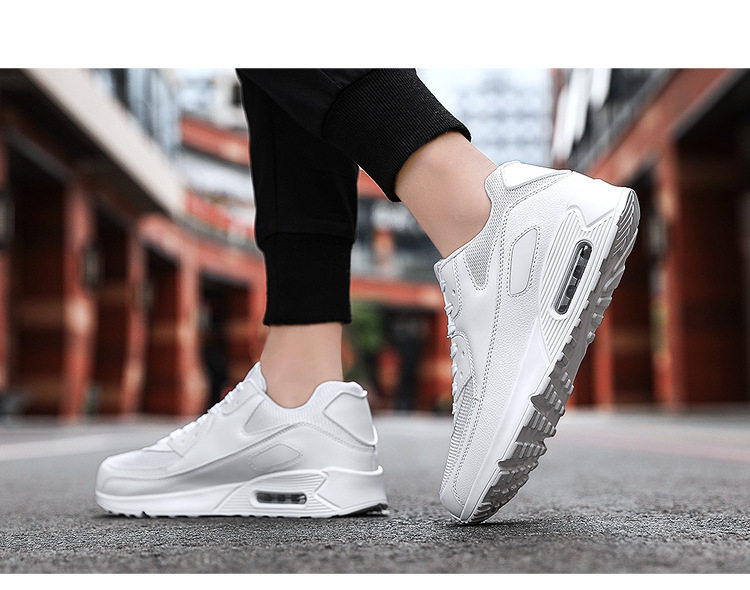 Giày sneaker thể thao đế dày cổ thấp buộc dây phối màu unisex — AD-0590 màu trắng, AD-0590 toàn màu đen, AD-0590 trắng xám vàng, AD-0590 đen trắng chi tiết 14
