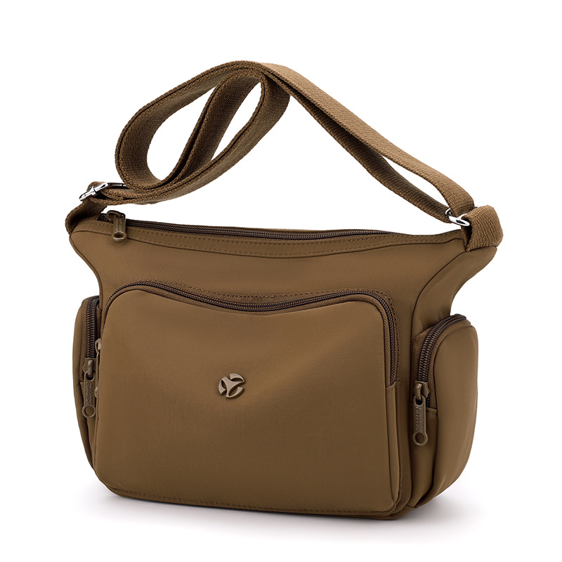 Lightweight Nylon Shoulder Bag For Women Multi-pocket Commuter Bag_voghion.com