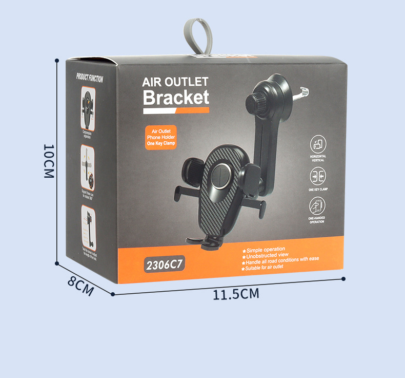 New Hot-Selling Universal Air Outlet Car Phone Holder 360-Degree Rotating Phone Holder