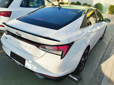Specially Used for Hyundai Elantra Fixed wind wing - modern-elantra2021-2024-original-model-glossy-black