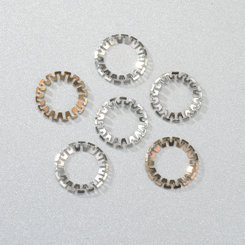 厂家供应10#气管接头弹片不锈钢冲压件水管气管接头弹片冲压定制