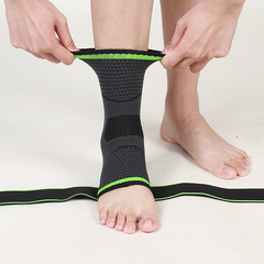 Manufacturer wholesale nylon ankle support outdoor basketball running ankle support sports accessories ankle compression band ankle support