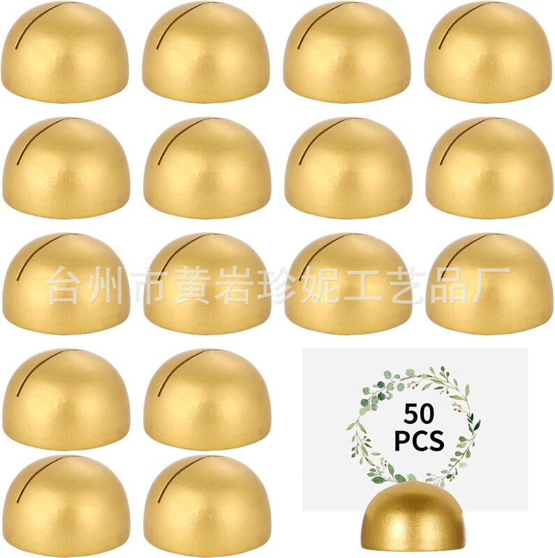 跨境供应荷木金色底座名片夹照片婚庆席位牌摆件名片夹便签夹站牌|undefined