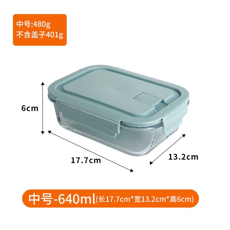 640 ML rectangular azul con poros en general