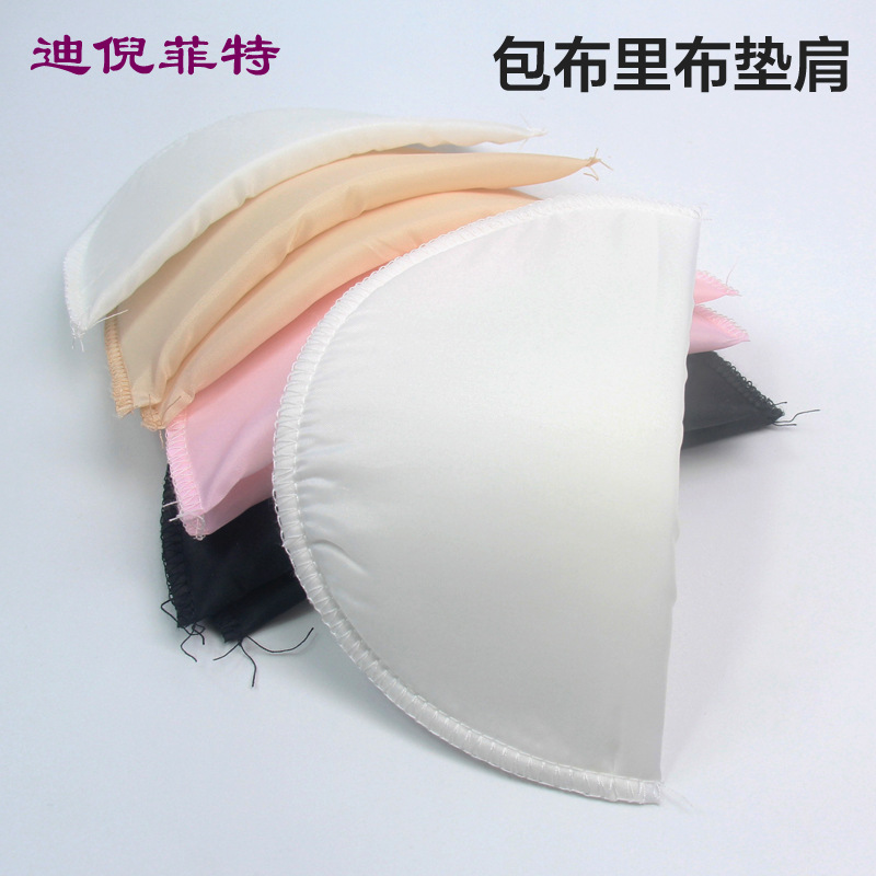 Sponge Shoulder Pads, Cloth Shoulder Pads, Linen Overlock Shoulder Pads, Thin Women's Outer Shoulder Pads, Ready-made Factory Direct Sales