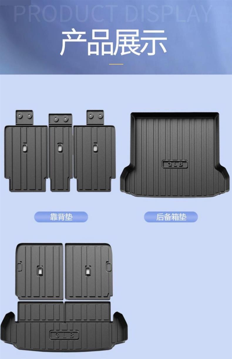 Suitable for Tpe25 24 Mercedes-Benz Eqb260 Five-Seven-Seater Special Tpe Trunk Mat Car Supplies Trunk Mat