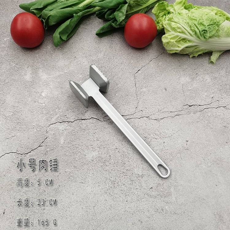 Bendición de la cocina aleación de aluminio martillo de carne de doble cara gadget de cocina hilo de res martillo de carne grande utensilios de cocina image 7