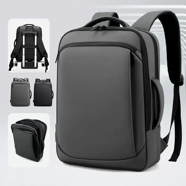 Business Backpack Men's Advanced Sense Large Capacity Commuter 15.6 Inch Laptop Backpack Schoolbag