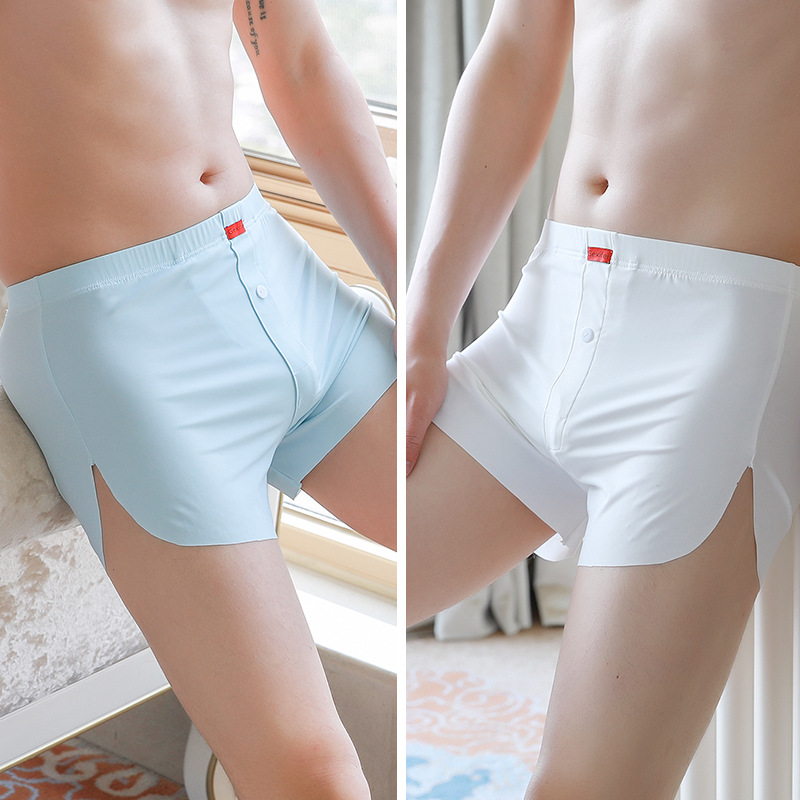 Pantalones de hielo para hombres de alta calidad, ropa de hombre, hielo de cuatro ángulos, ángulo plano, pantalones cortos de arroz, pantalones de hombre