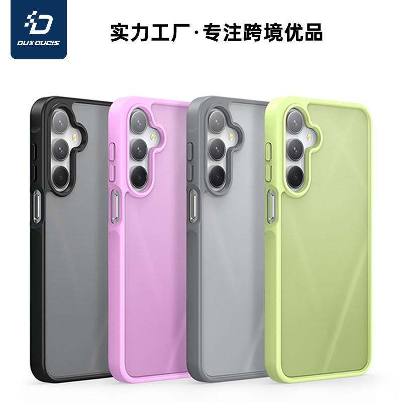 Suitable for Samsung A27 Mobile Phone Case Cross-Border Factory Wholesale Samsunga37 Simple Skin-Feel Transparent Frosted Back Cover