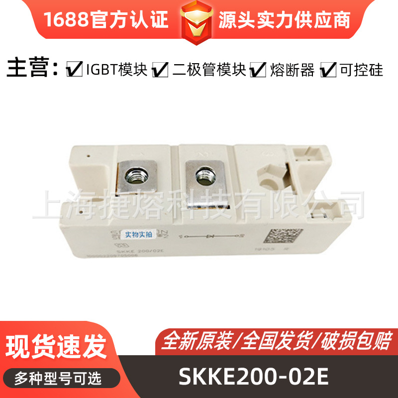 SKKE200-02E   SKKE162/12 功率二极管模块 库存充足 量大价优
