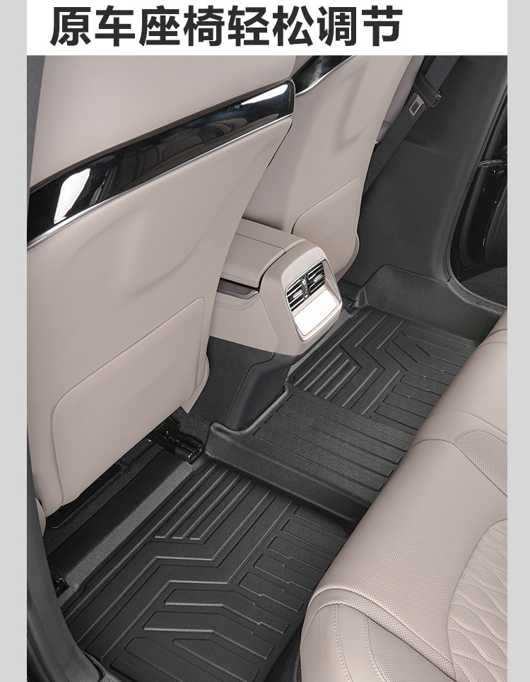 Suitable for Byd Han Dmi/Han Ev/Dm/Han L Full Surround Champion Glory Modified Carpet Tpe Car Floor Mats