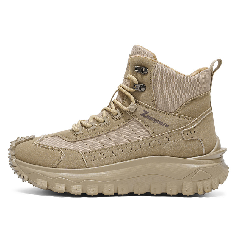 Otoño y invierno nuevas botas Martin al aire libre de montaña para hombres botas tácticas de alto perfil, zapatos deportivos cómodos de tamaño grande