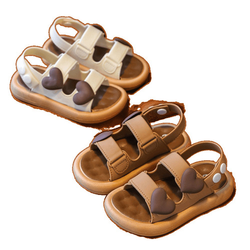 Children's Summer Slides 2025 for Girls and Boys - Medium to Large - Dual-Use Women's Summer Slippers, Casual Beach Shoes - Soft and Non-Slip